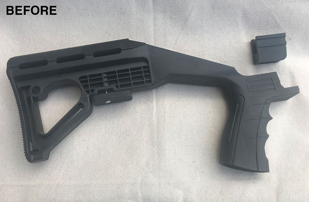 bump stock gun before disposal